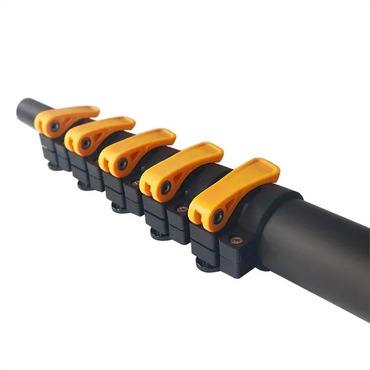 telescopic aluminium pole