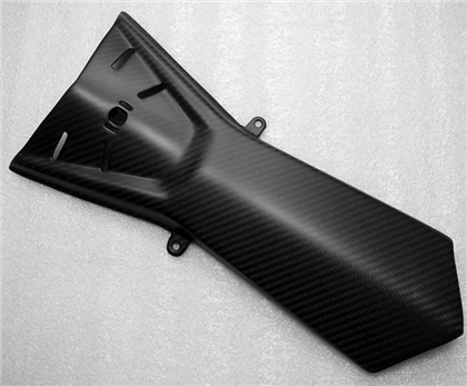 Autozubehör aus mattierter Kohlefaser